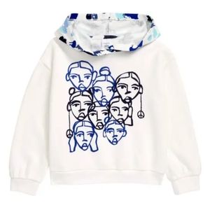 Cristina Martinez Kids' Print Cotton Hoodie